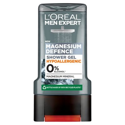 ژل حمام مردانه لورآل مدل Magnesium DEFENCE حجم 300 میل