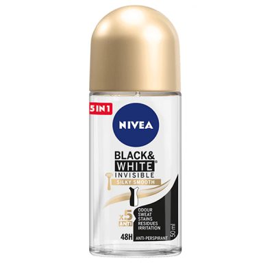 رول ضد تعریق زنانه 5 در 1 silky smooth نیوآ حجم 50 میل اروپایی