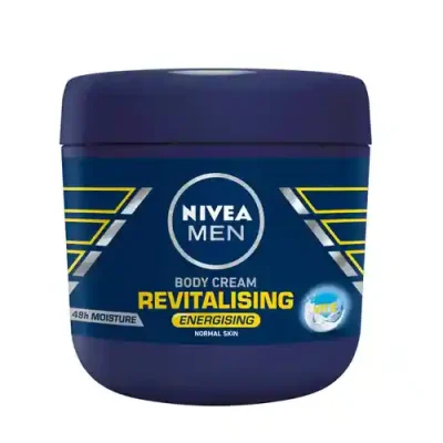 کرم مرطوب کننده بدن آلمانی مردانه نیویا NIVEA MEN Revitalising مناسب پوست های معمولی 400 میل