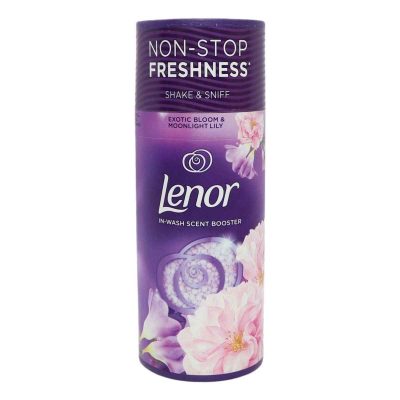 خوشبو کننده البسه لنور Lenor مدل EXOTIC BLOOM حجم 176 گرم