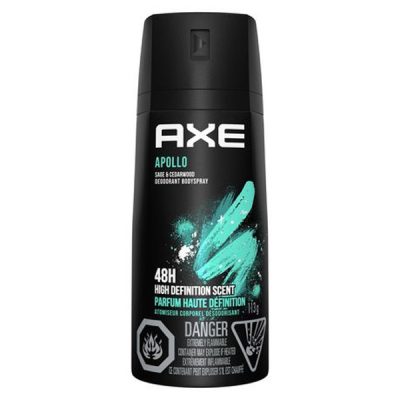 اسپری بدن مردانه دئودورانت آکس AXE APOLLO حجم 150 میلی لیتر
