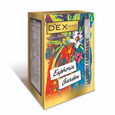 صابون کرمی دکس Clusive سری Luxury Fragrance مدل Euphoria Garden وزن 400 گرم
