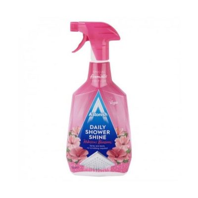 اسپری ضد لک و براق کننده دوش حمام استونیش با رایحه شکوفه هیبیسکوس 750 میل
