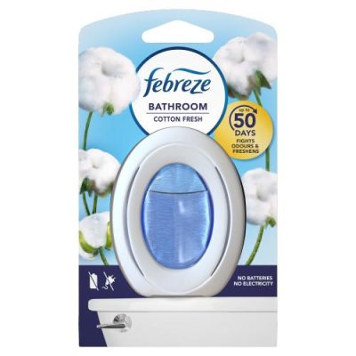 خوشبو کننده حمام و سرویس بهداشتی فبرز Febreze با رایحه پنبه تازه حجم 7.5 میل