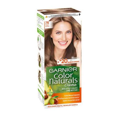رنگ‌موی شماره 7N گارنیر Garnier رنگ بلوطی طبیعی