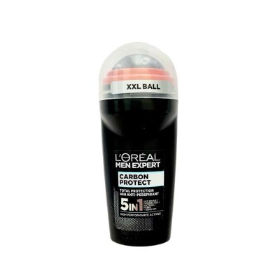 رول دئودورانت مردانه لورآل مدل Carbon Protect حجم 50 میل