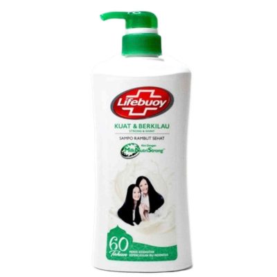 شامپو مو پمپی لایفبوی life buoy مدل تقویت کننده و درخشان کننده حجم 680 میل