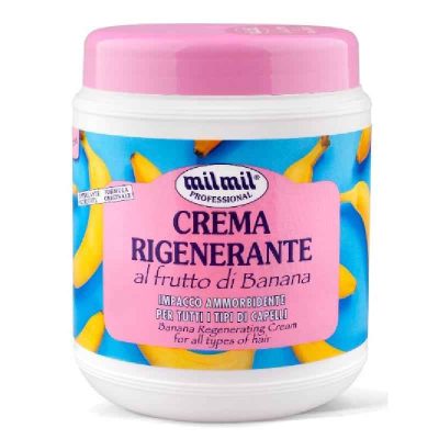 ماسک مو milmil مدل rigenerante مناسب انواع مو حجم 1000 میل