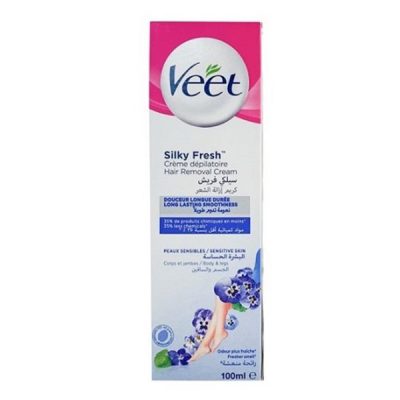 کرم موبر ویت مخصوص پوست حساس مدل silk & fresh حجم 100 میل