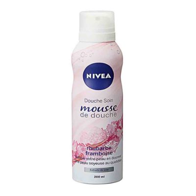 شامپو بدن آلمانی داچ سوین نیوآ NIVEA BODY mousse Douche Soin عصاره تمشک 200 میل
