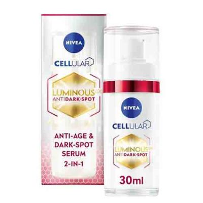 سرم ضد پیری آلمانی سلولار نیوآ NIVEA Anti Age Serum ضد لک و چین و چروک 30 میل