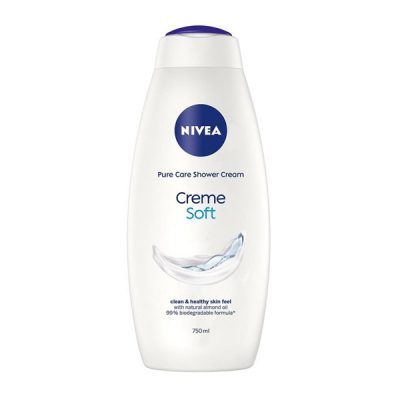 شامپو بدن نیوآ Nivea مدل Creme Soft حجم 750 میل