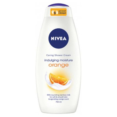 شامپو بدن نیوآ Nivea مدل Orange & Avocado Oil حجم ۷۵۰ میل