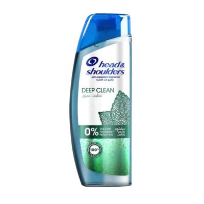 شامپو سر هد اند شولدرز مدل deep clean ضد شوره و ضد خارش 400 میل