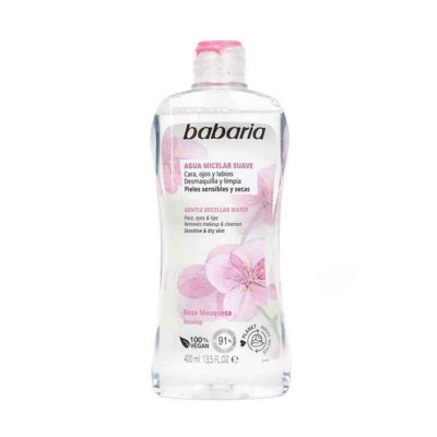 میسلار واتر باباریا مدل ROSEHIP مناسب پوست خشک و حساس 400 میل