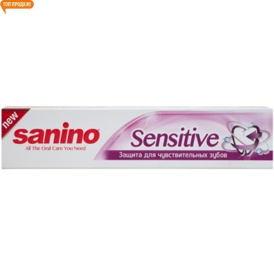 خمیر دندان سانینو مدل Sensitive حجم 50 میل