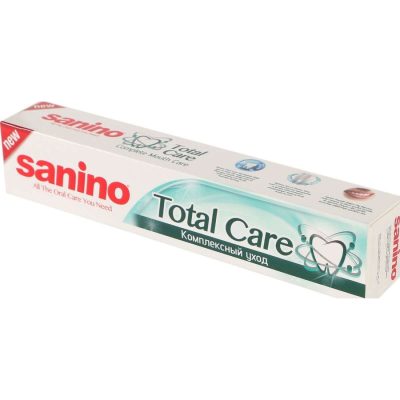 خمیر دندان سانینو مدل Total Care حجم 50 میل
