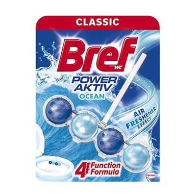 خوشبو کننده توپی برف برای توالت فرنگی تکی با رایحه اقیانوسی Bref