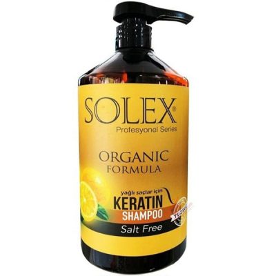 شامپو کراتینه سولکس حاوی عصاره لیمو مناسب موهای چرب 1000 میل