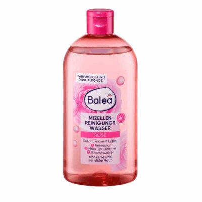 میسلار واتر سه کاره پوست خشک و حساس گل رز باله آ حجم 400 میل