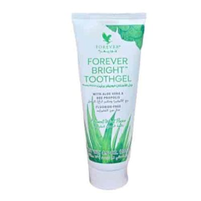 خمیردندان اسپانیایی فور اور Forever Bright Toothgel حاوی آلوئه ورا و عسل 130 میل