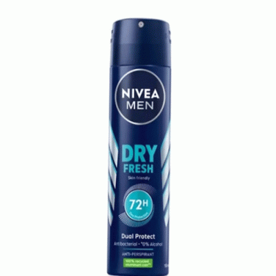 اسپری ضد تعریق نیوآ NIVEA DRY FRESH مردانه 200 میل