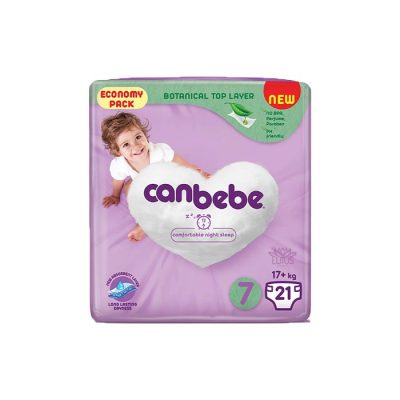 پوشک بچه جان به به سایز 7 بسته 21 عددی